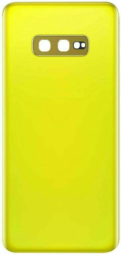 Galaxy S10 Back Glass with Camera Lens (Carnary Yellow)
