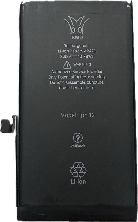 iPhone 12/12 Pro Replacement Battery (Premium)