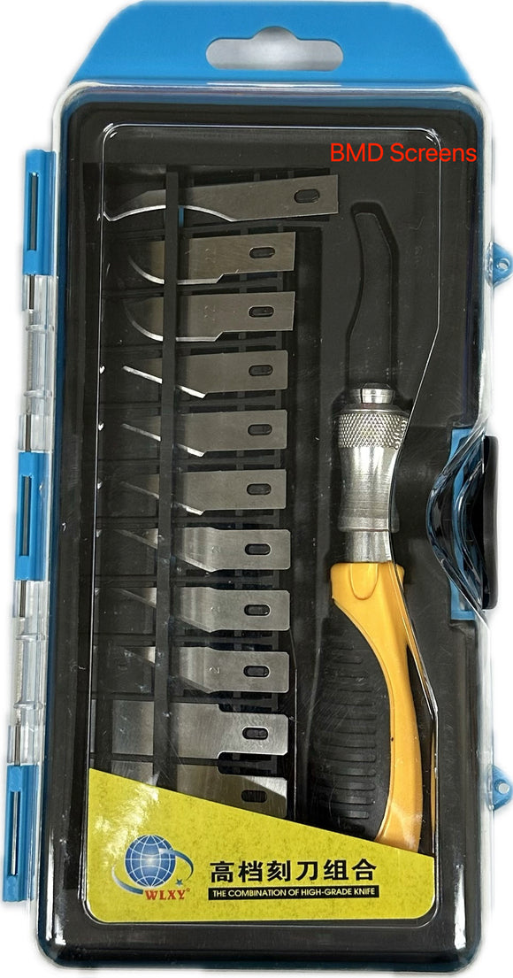 Chisel Tool Set for Backglass Replacement