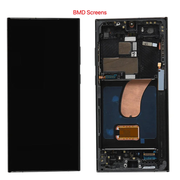 Galaxy S23 Ultra 5G Compatible OLED Assembly with Frame (Premium) **Pick Color**