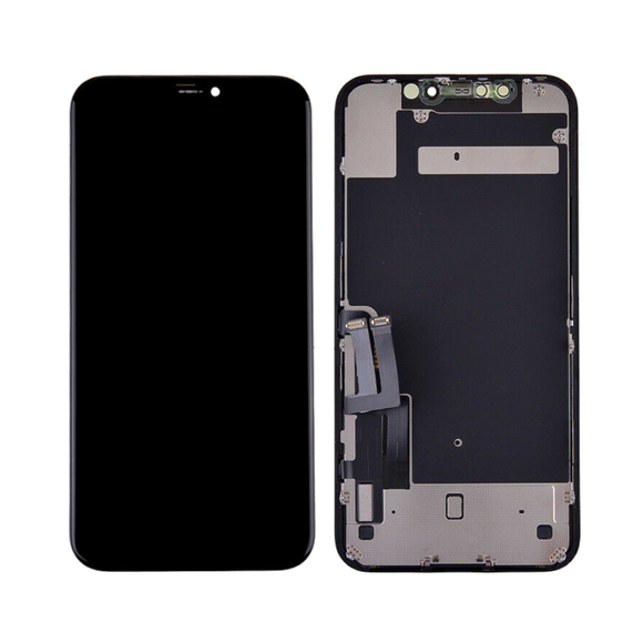iPhone 11 LCD Assembly with Back Plate (Premium)