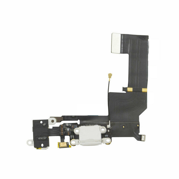 iPhone 5S Charging Port Flex Cable (White)