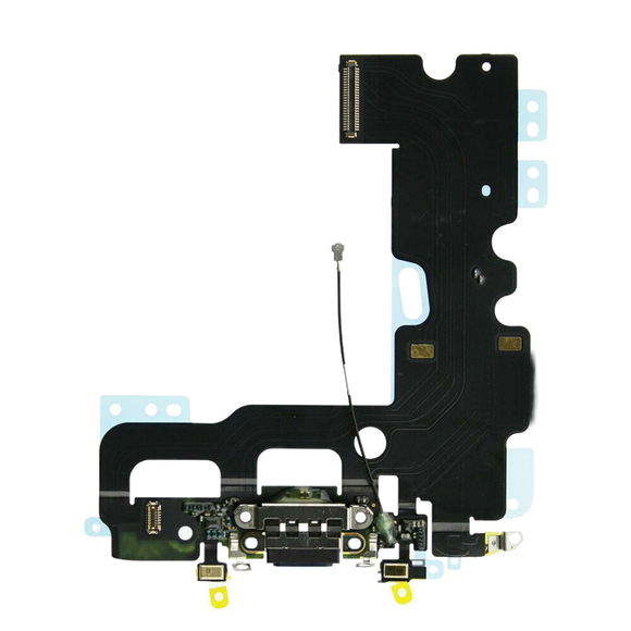 iPhone 7 Charging Port Flex Cable (Black) Premium (3pcs)