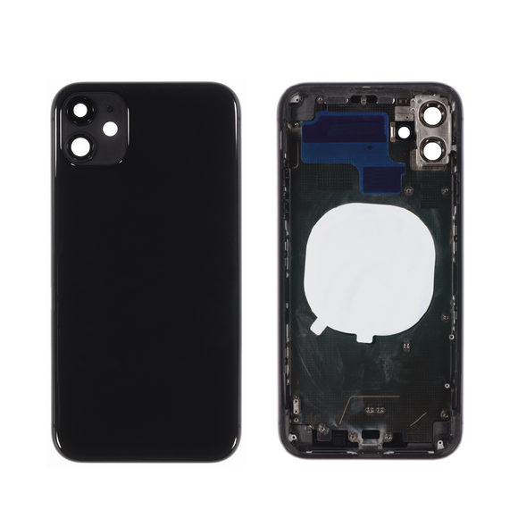 iPhone 11 Housing Frame (BLACK) (SMALL PARTS NOT INCLUDED)