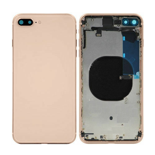 iPhone 8 Plus Housing Frame with Small Components Pre-Installed (ROSE GOLD)