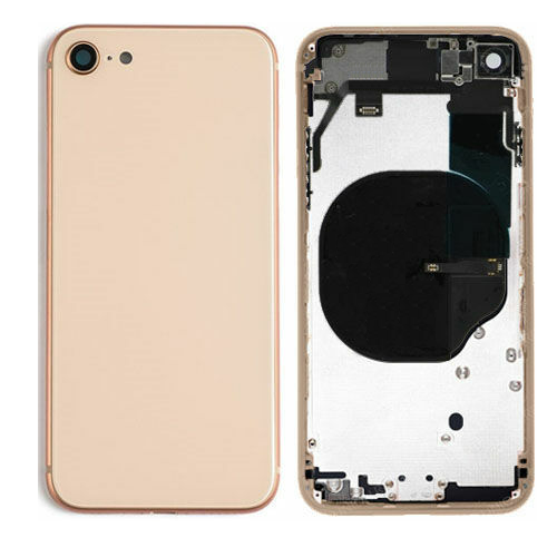 iPhone 8 / SE 2020 Housing Frame with Small Components Pre-Installed (ROSE GOLD)