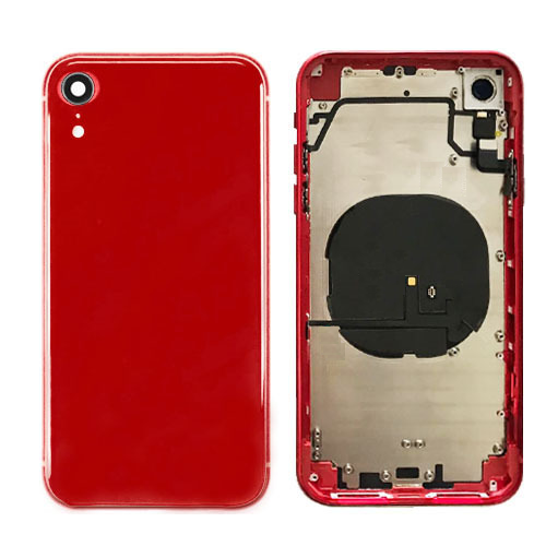 iPhone XR Housing Frame with Small Components Pre-Installed (RED)