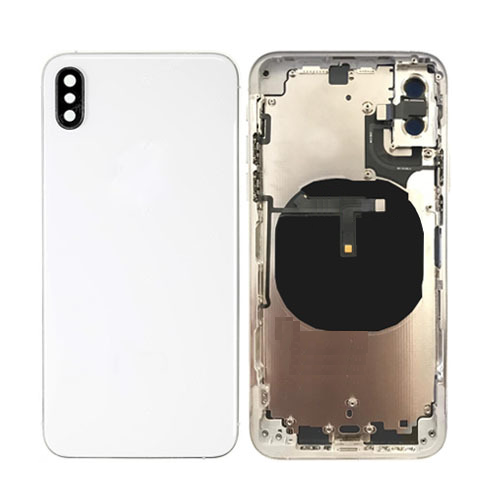 iPhone XS Housing Frame with Small Components Pre-Installed (WHITE)