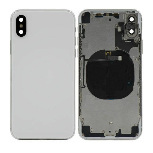 iPhone X Housing Frame with Small Components Pre-Installed (WHITE)