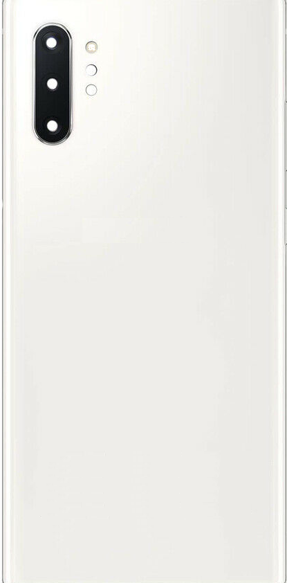 Galaxy Note 10+ Back Glass with Camera Lens (Aura White)