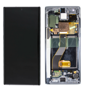 Galaxy Note 10 OLED Assembly w/Frame (Aura Black) (Premium)