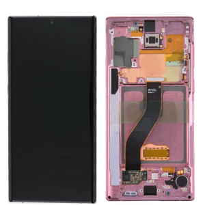 Galaxy Note 10 OLED Assembly w/Frame (Aura Pink) (Premium)
