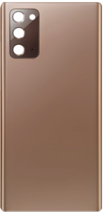 Galaxy Note 20 Back Glass with Camera Lens (Bronze)