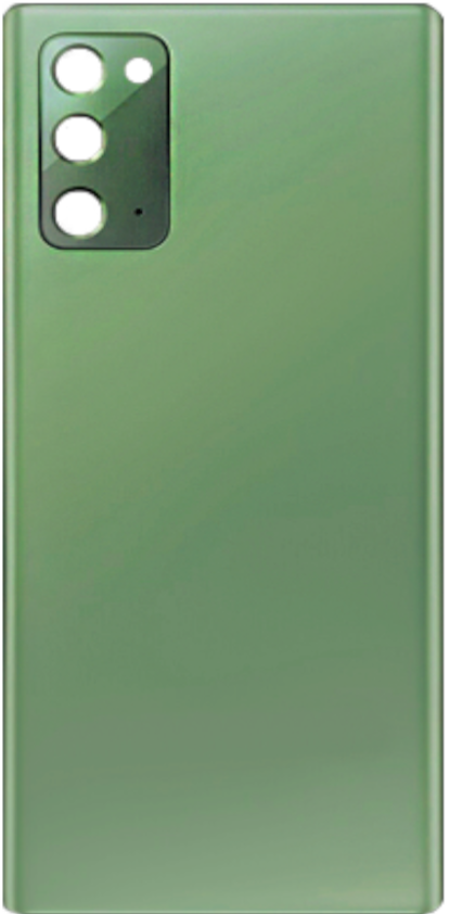 Galaxy Note 20 Back Glass with Camera Lens (Green)