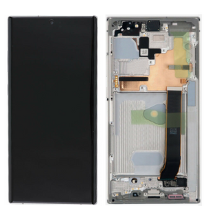 Galaxy Note 20 Ultra OLED Assembly w/Frame (White) (Premium)