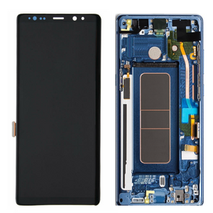 Galaxy Note 8 OLED Assembly w/Frame (Blue) (Premium)