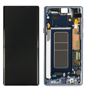Galaxy Note 9 OLED Assembly w/Frame (Blue) (Premium)