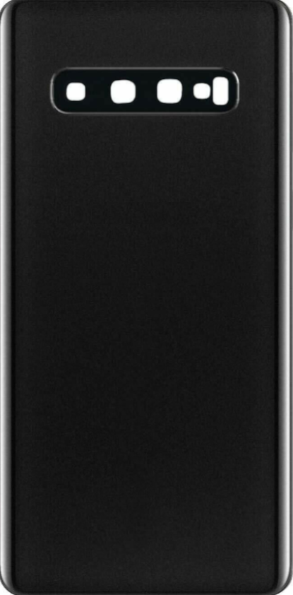Galaxy S10+ Back Glass with Camera Lens (Prism Black)