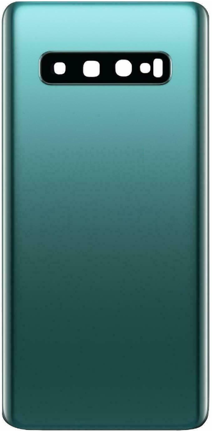 Galaxy S10+ Back Glass with Camera Lens (Prism Green)