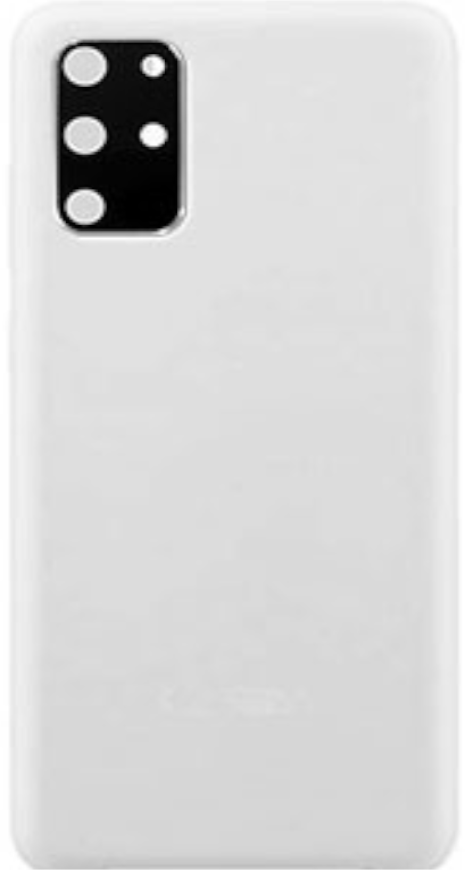 Galaxy S20+ Back Glass with Camera Lens (White)