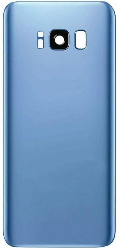 Galaxy S8 Plus Back Glass with Camera Lens (Coral Blue)