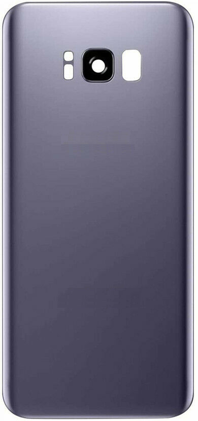 Galaxy S8 Plus Back Glass with Camera Lens (Violet Gray/Purple)