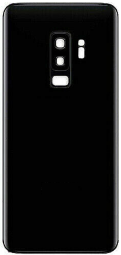 Galaxy S9 Plus Back Glass with Camera Lens(Black)