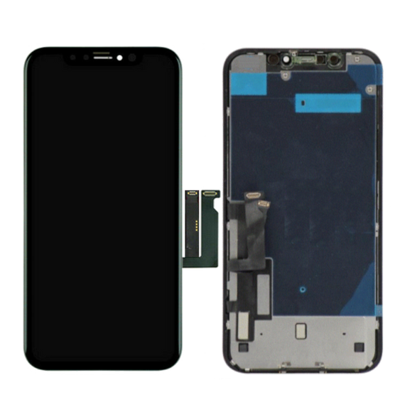 iPhone XR LCD Assembly with Back Plate (AG)