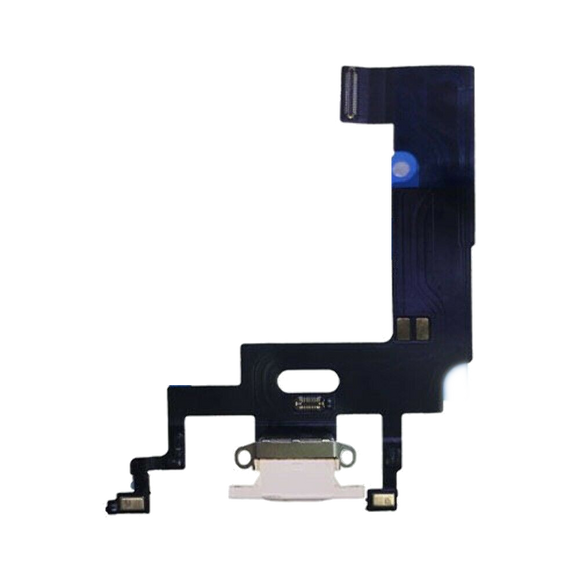 iPhone XR Charging Port Flex Cable (White)
