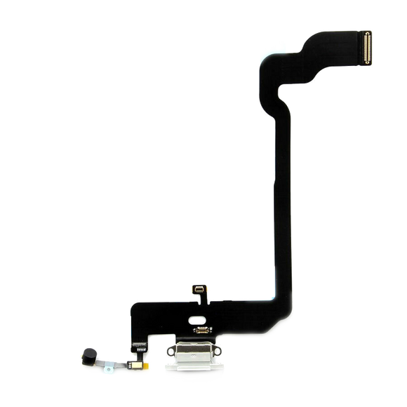 iPhone XS Charging Port Flex Cable (Silver)